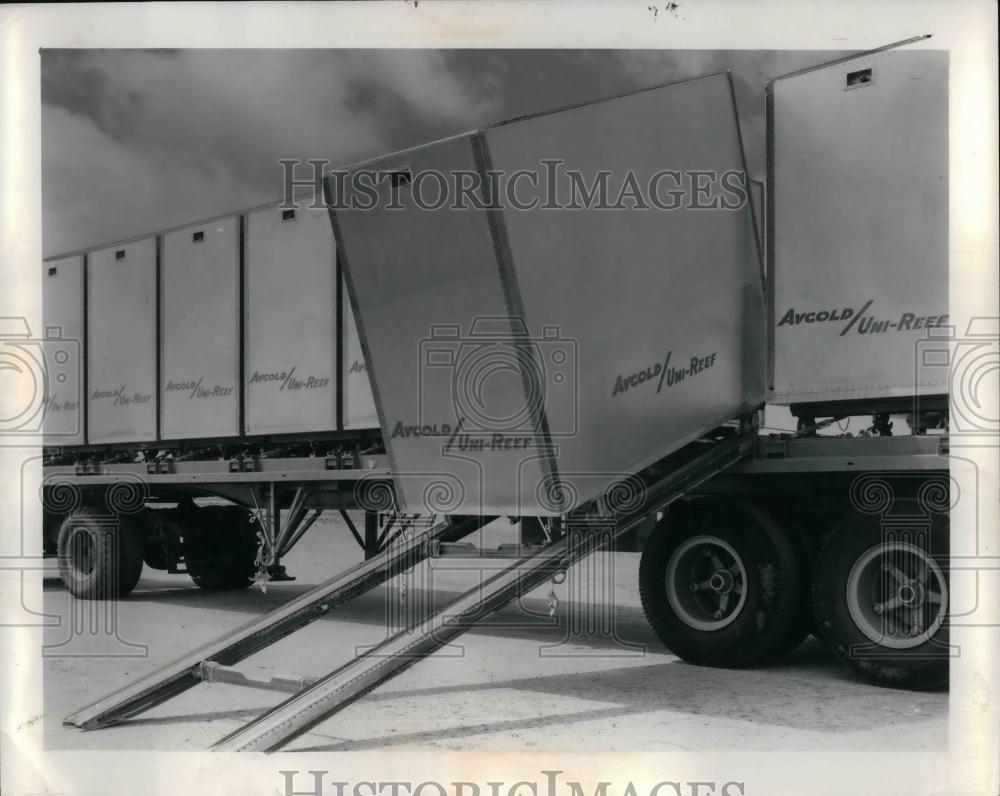 1962 Press Photo 10 Insulated Boxes by Avco Corporation - nea19930 - Historic Images