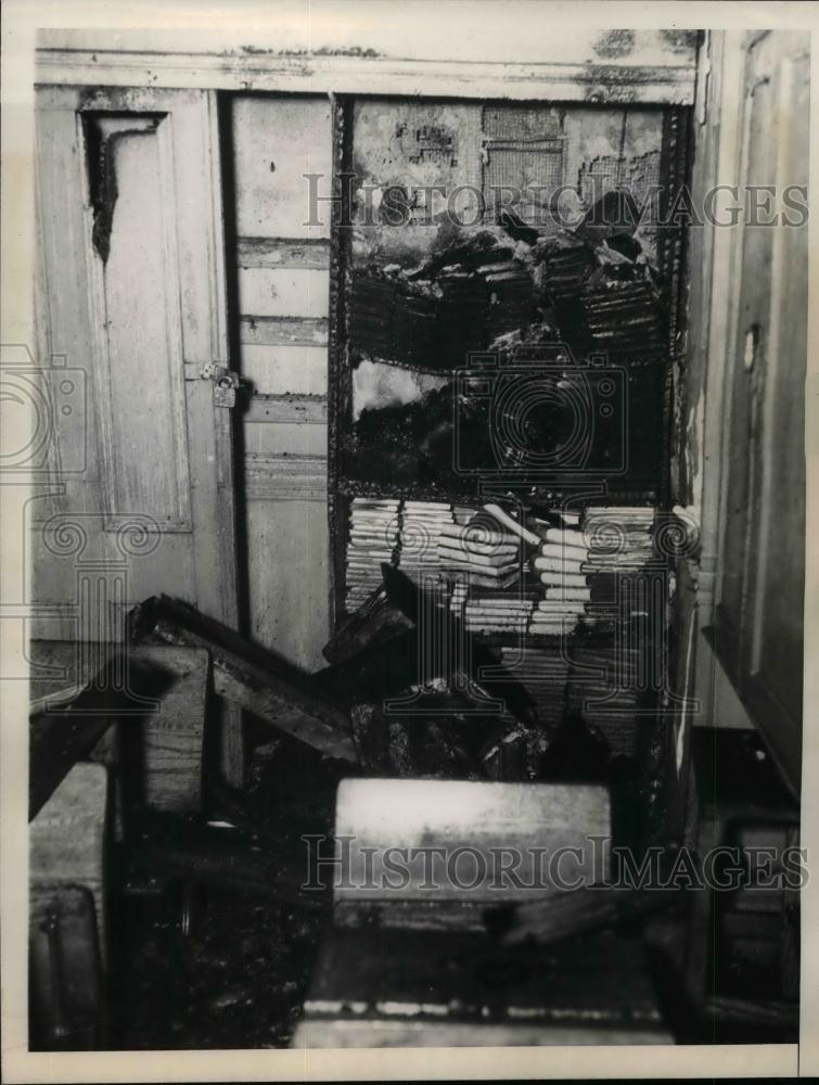 1935 Press Photo School fire, New York City Schools - nea25687 - Historic Images