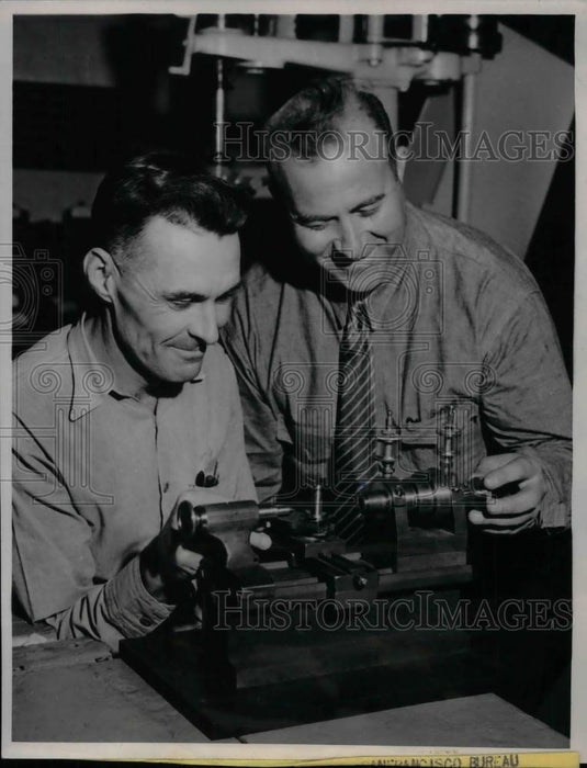 1941 Press Photo San Quentin Prisoners "Little Worlds Fair" - nea23606 - Historic Images
