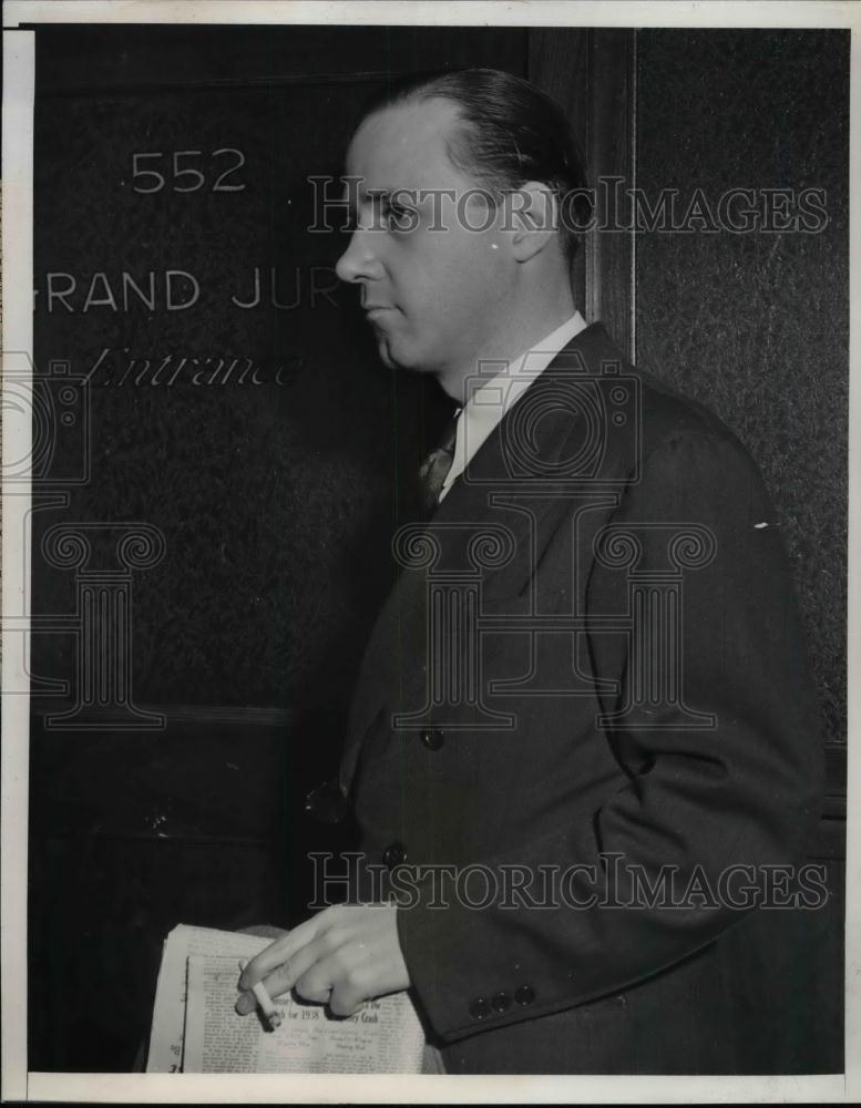 1939 Press Photo William Moseley Jones, former Speaker of the State Assembly - Historic Images
