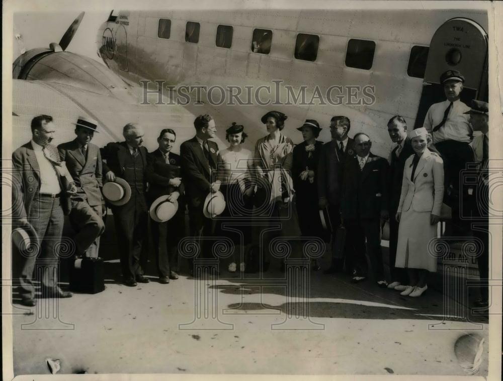 1936 Press Photo John Hamilton Director Of National Republican Committee - Historic Images