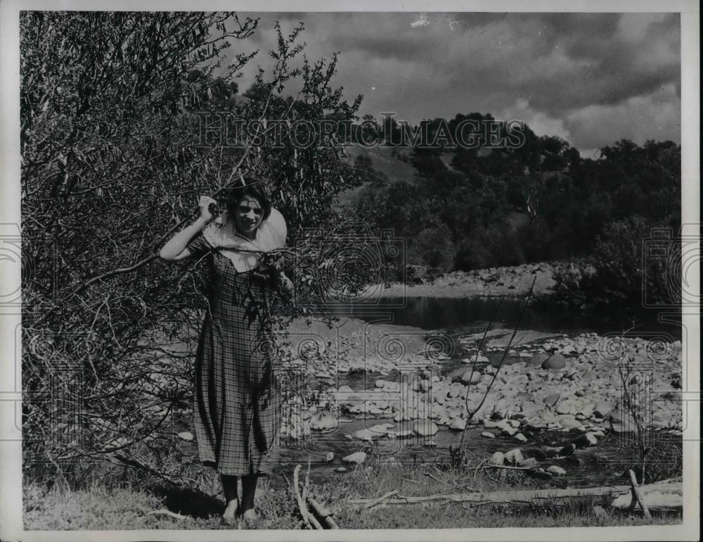 1934 Press Photo Natural beauty of this spot in Lake County, California - Historic Images