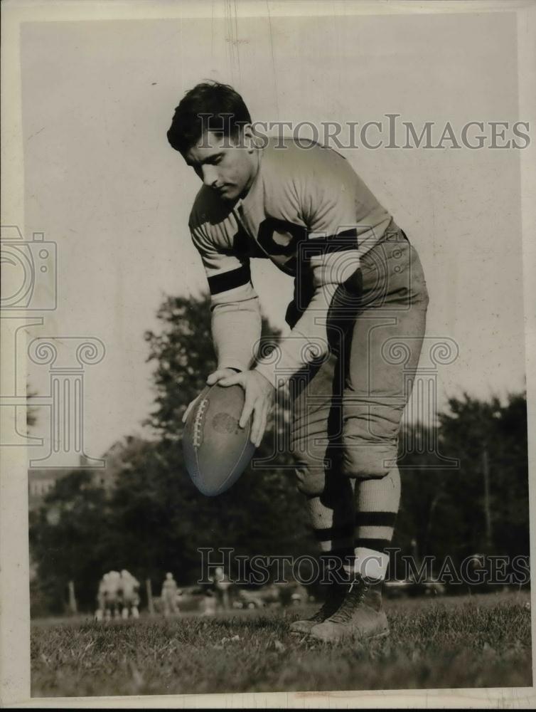 1938 Press Photo Don Gatchell of Boston University Football Team. - nea15390 - Historic Images