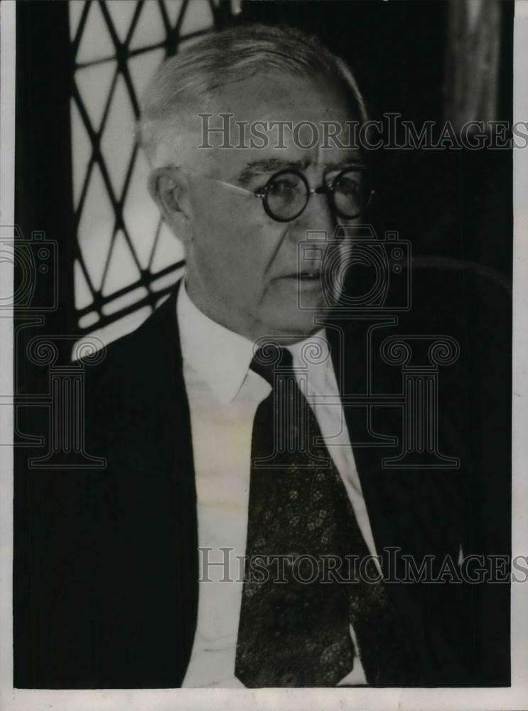 1932 Press Photo Gilbert Hitchcock picked by the Roosevelt forces as their - Historic Images