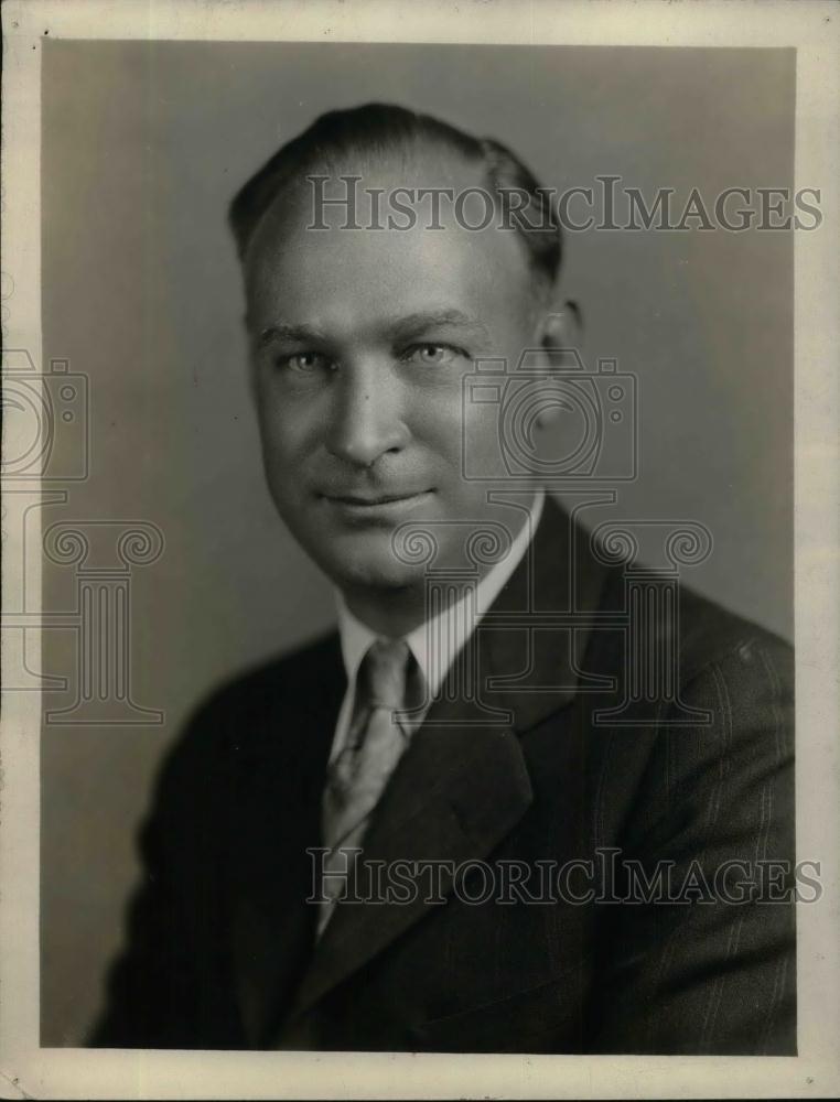 1932 Press Photo Conrad M. Jennings, Marquette University Track Coach - Historic Images