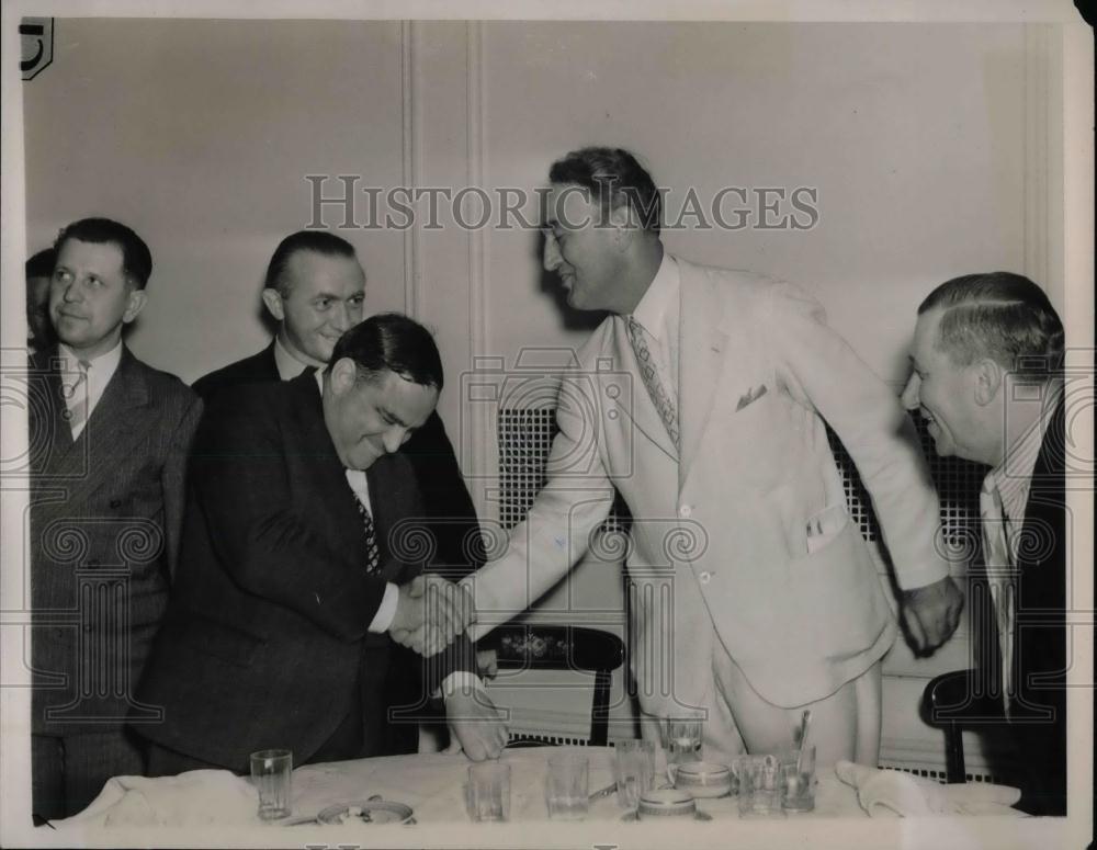 1938 Press Photo James A. Mead, Mayor LaGuardia - nea23375 - Historic Images