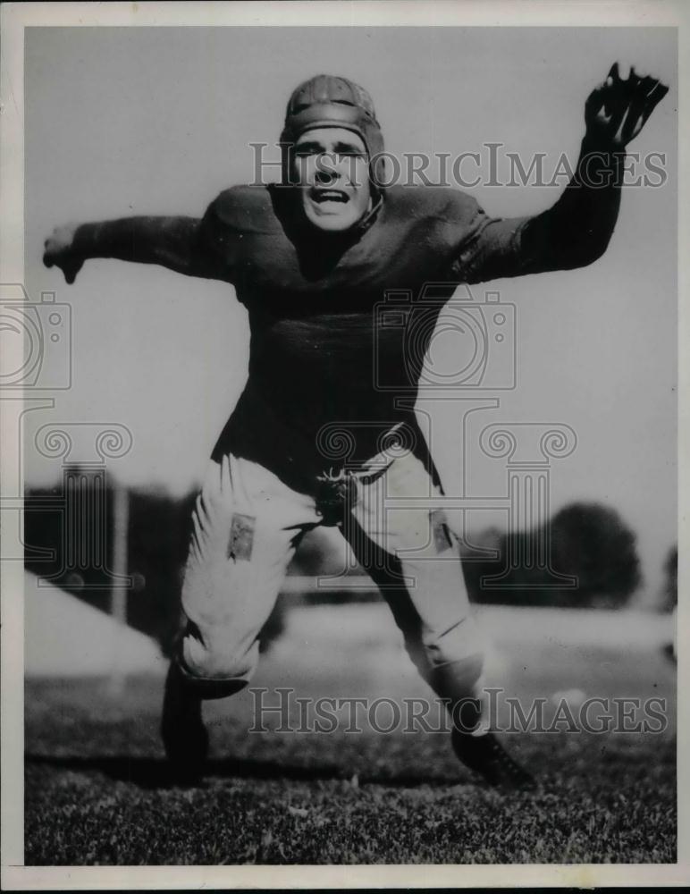 1936 Press Photo Bud Jones, running guard, Washington State College - nea14716 - Historic Images