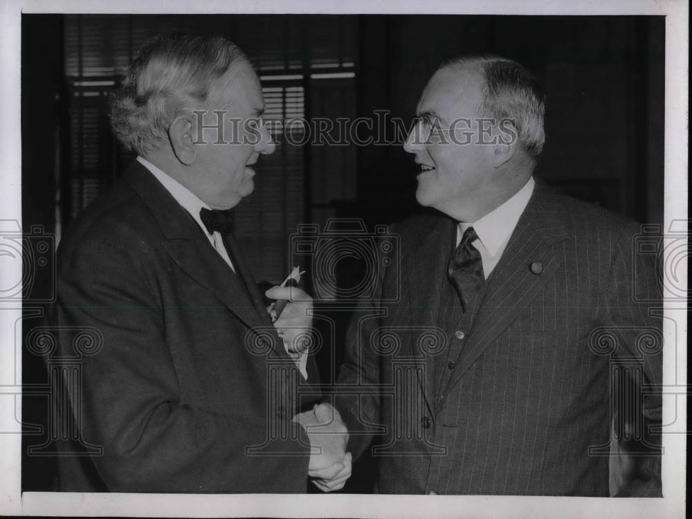 1945 Press Photo John Foster Dulles Foreign Policy Expert & Sen Tom Connally - Historic Images