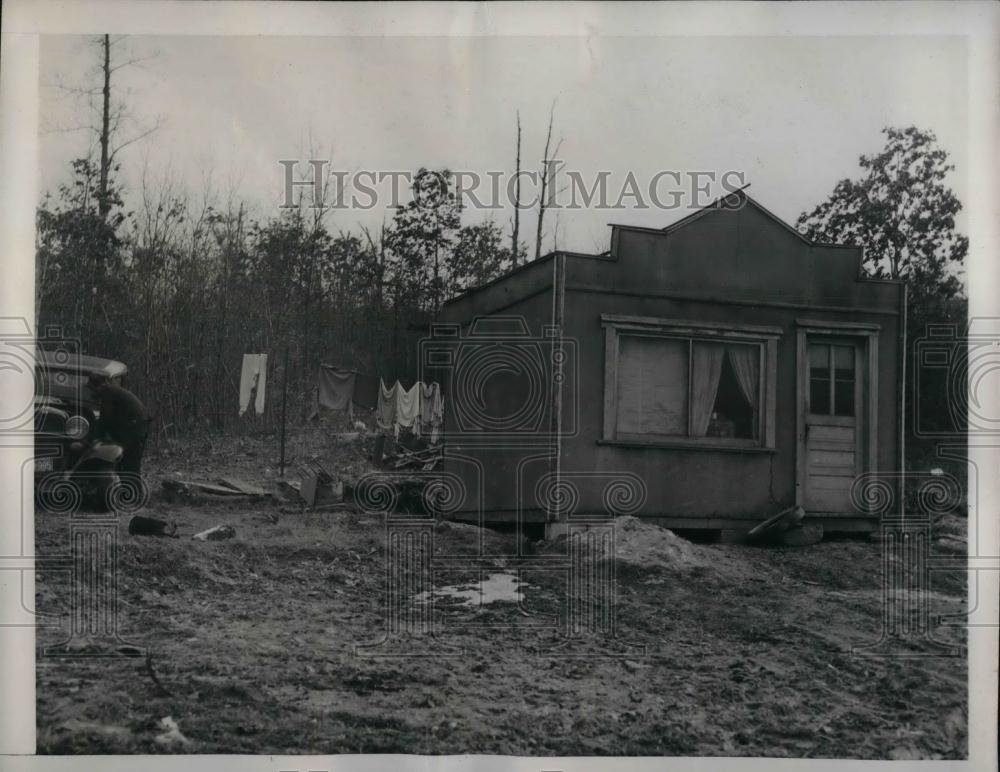 1941 Press Photo Housing at Baltimore, MD govt arsenal work area - nea25319 - Historic Images