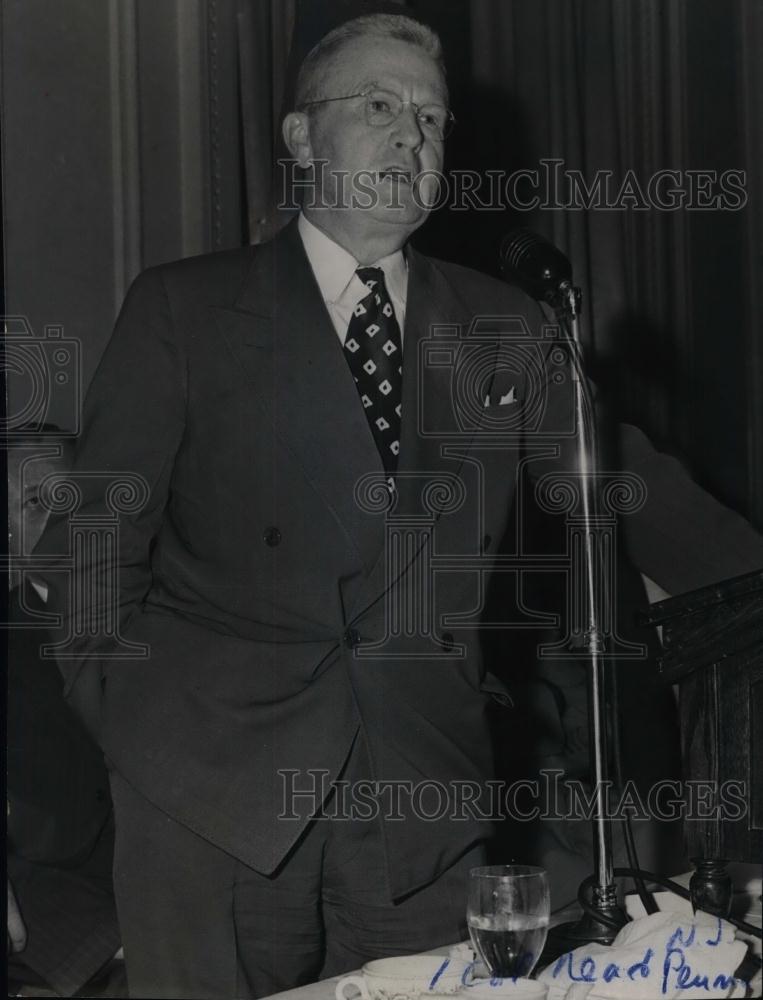1946 Press Photo Atty. Gen. James H. Duff addresses on Water Irriation. - Historic Images