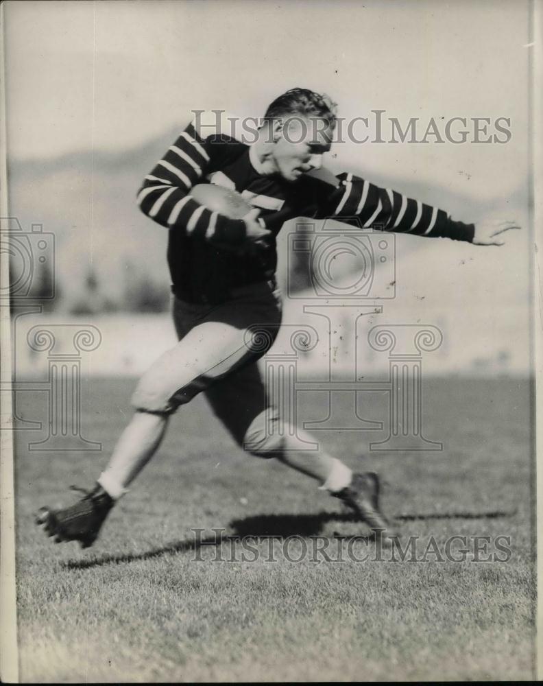 1936 Press Photo College halfback &amp; kicker, Paul Blanton - nea15069 - Historic Images