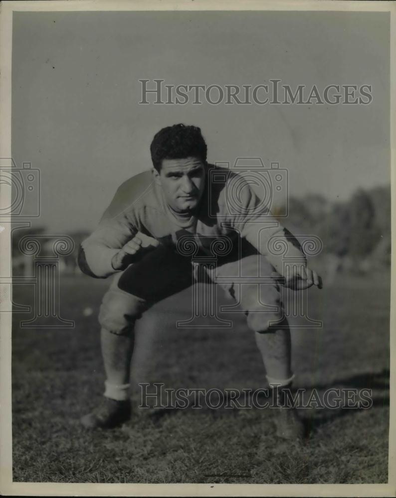 1935 Press Photo Harold Sternglanz College Football Baldwin-Wallace College - Historic Images