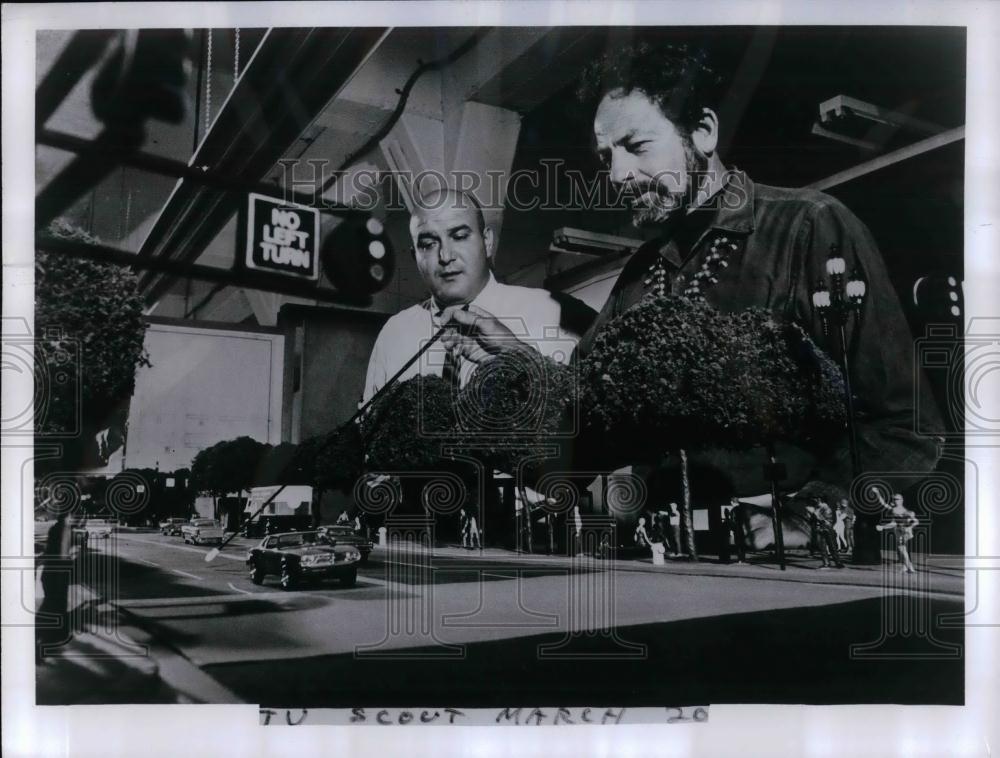 1970 Press Photo Architect Lawrence Halprin &amp; Alan Jacobs SF Planning Director - Historic Images