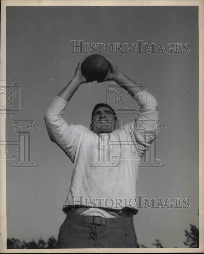 1942 Press Photo Alfred A. Manning, University of Iowa, End - nea14721 - Historic Images