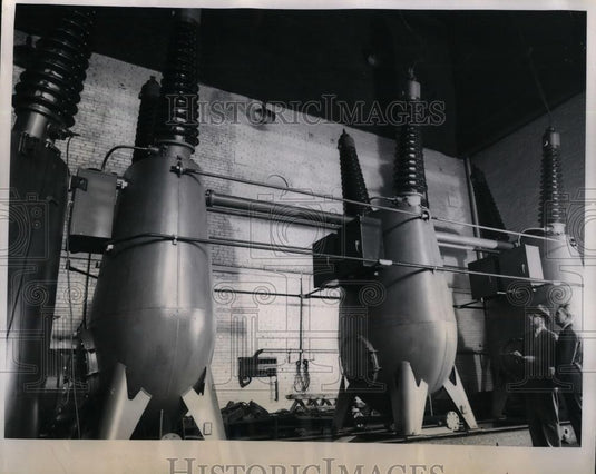 1951 Press Photo Westinghouse Electric Generators. - nea20043 - Historic Images