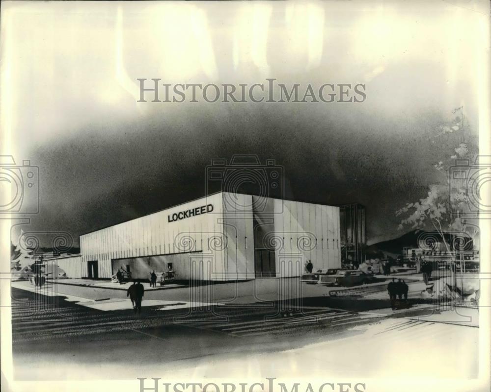 1962 Press Photo New facility for Lockheed Aerospace Labs - nea33531 - Historic Images