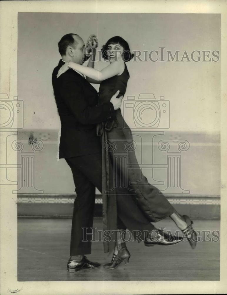 Press Photo Dance instructor Arthur Murray &amp; Helen Herendeen - Historic Images