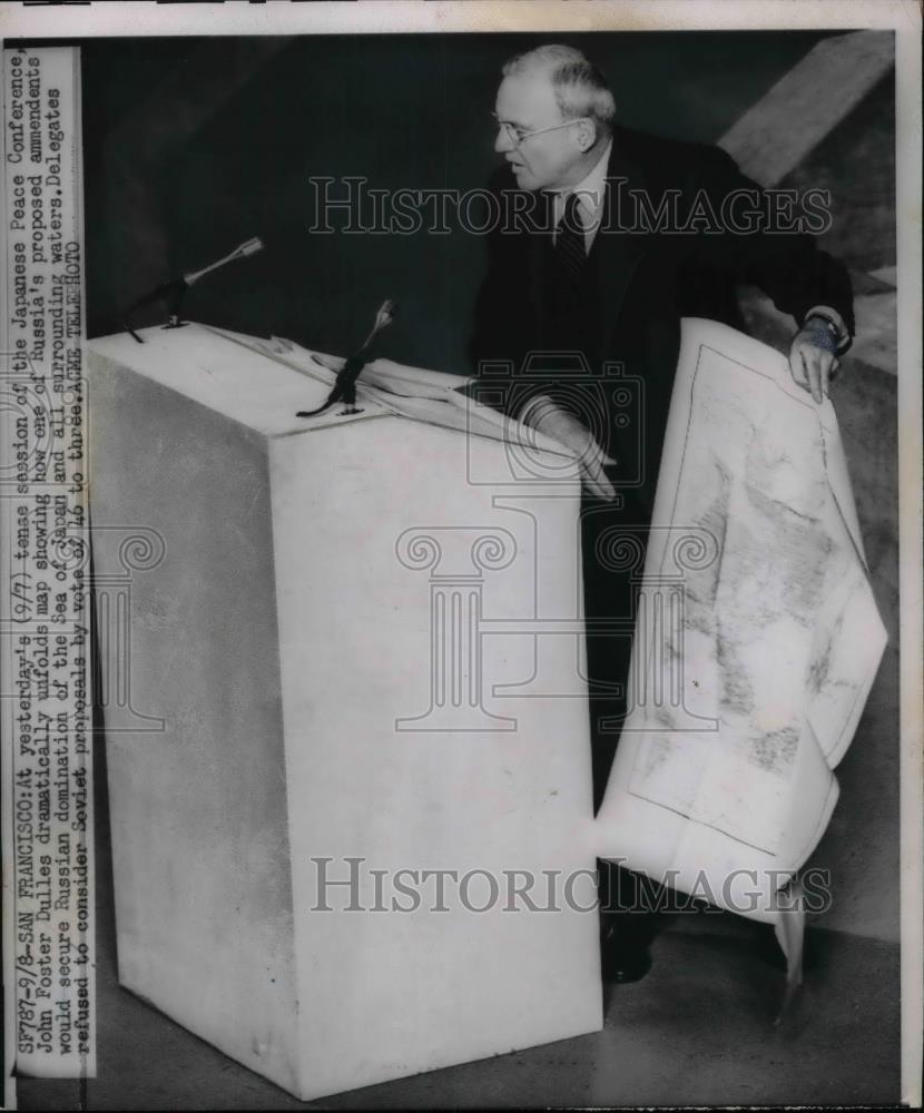 1951 Press Photo Secretary of State John Foster Dulles - nea31541 - Historic Images
