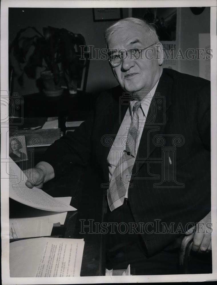 1944 Press Photo Congressman Usher P.Burdick of North Dakota. - nea31485 - Historic Images