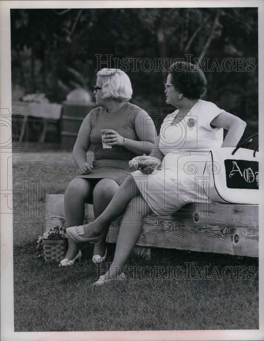 1960 Press Photo Blosom Music Center Audience - Historic Images