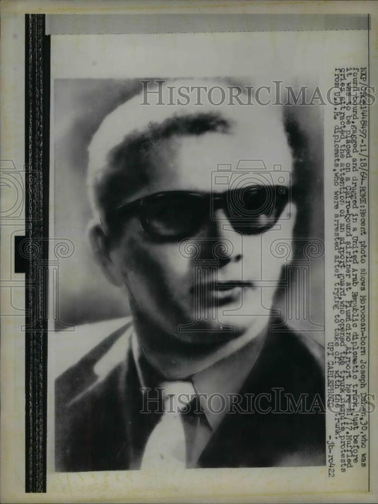 1964 Press Photo Moroccan-born Joseph Dahan, 30 - nea32953 - Historic Images