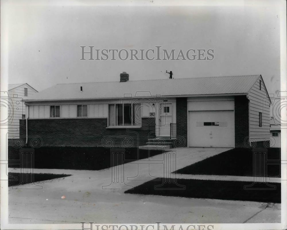 1966 Press Photo The Freemont Style Home Ready For Occupants - nea31755 - Historic Images