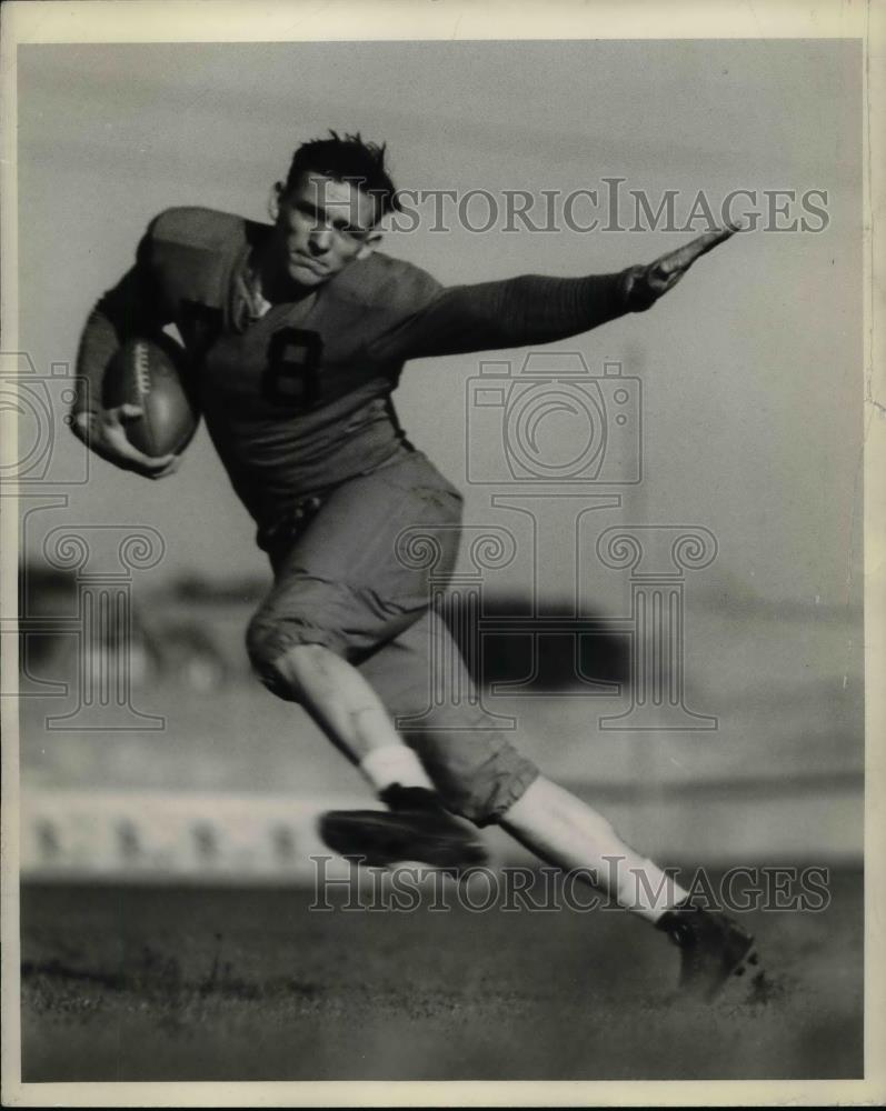 1938 Press Photo John Drake fullback for Purdue University - nea13905 - Historic Images