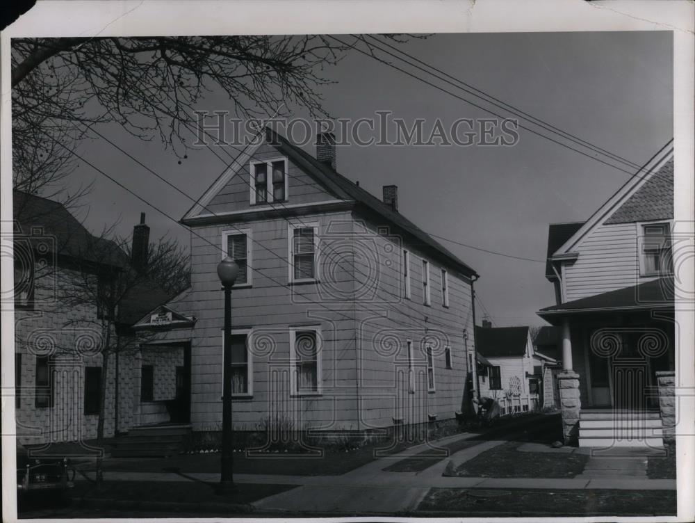 1956 Press Photo House - nea33421 - Historic Images