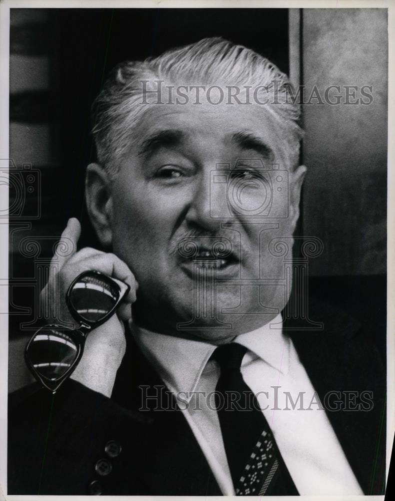 1968 Press Photo Representative John Dent Press Converence - nea32100 - Historic Images