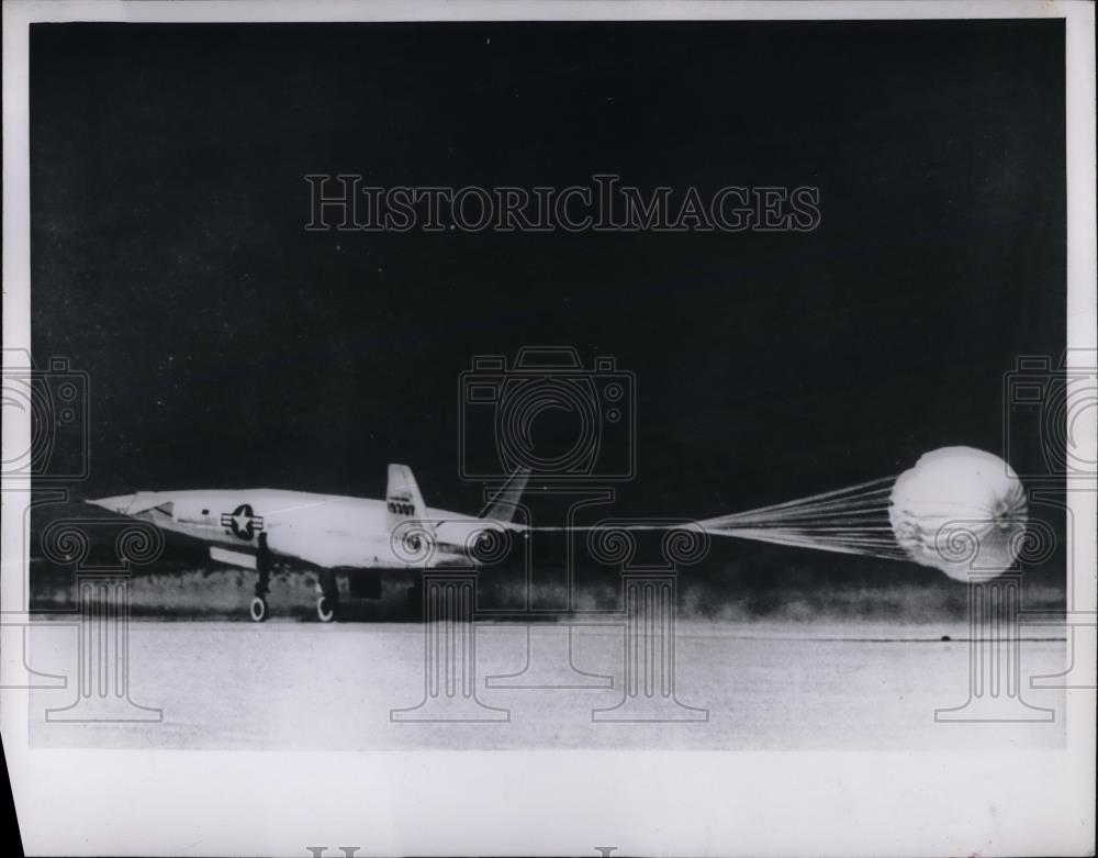 1957 Press Photo The North American&#39;s X-10 an unmanned test vehicle for the Air - Historic Images