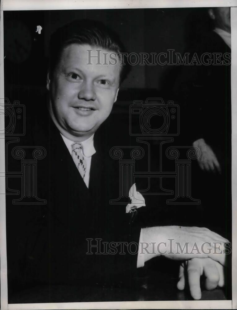 1937 Press Photo John W Hunt Wanted for Violation of Mann Act - nea33183 - Historic Images
