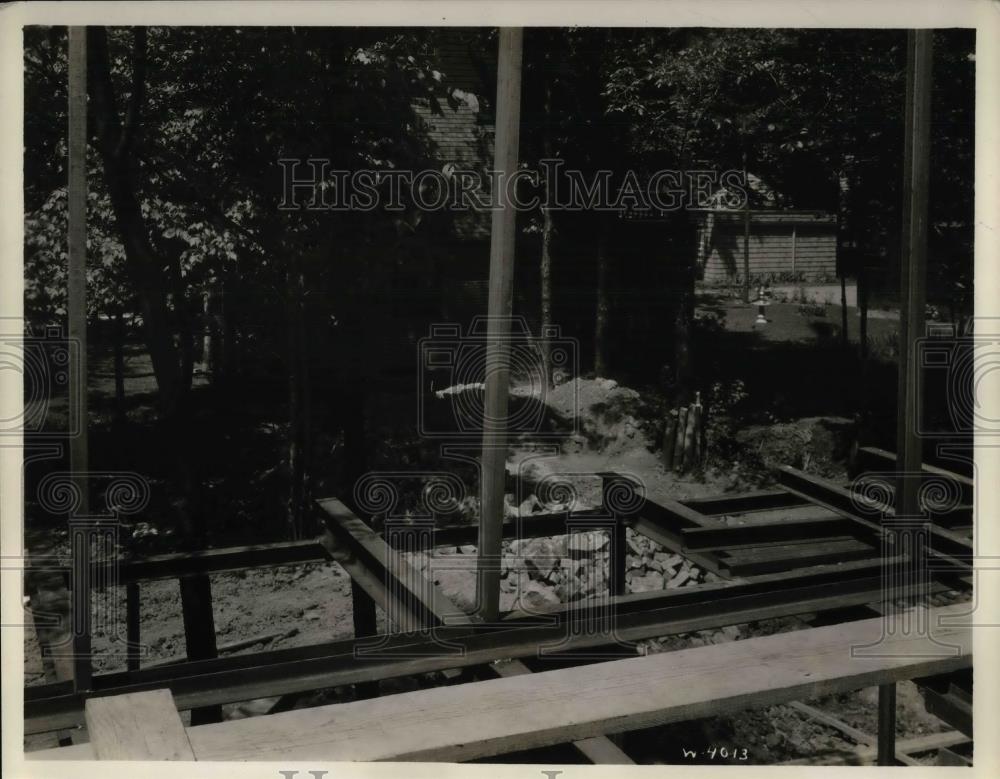 1932 Press Photo Steel Frame Home of the Lincoln Electric Company - nea26508 - Historic Images