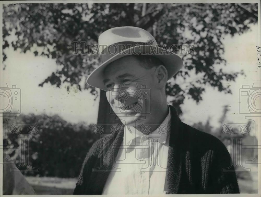 1936 Press Photo Marvin Arney, one of original finders of gold ore - nea32846 - Historic Images