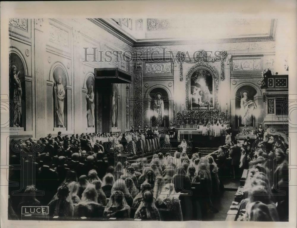 1939 Press Photo Princess Maria of Savoy, daughter of King and Queen of Italy - Historic Images