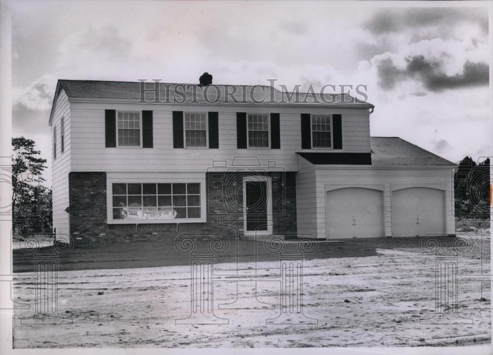 1966 Press Photo Ryan Homes Model House Lake Forest Estates - nea31771 - Historic Images