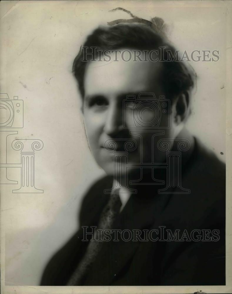 1929 Press Photo Heywood Brown, American Journalist, Columnist in N.Y Times. - Historic Images