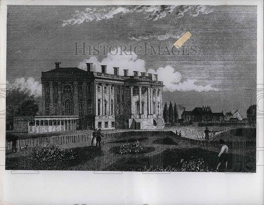 1962 Press Photo The White House in 1920's - nea38386 - Historic Images