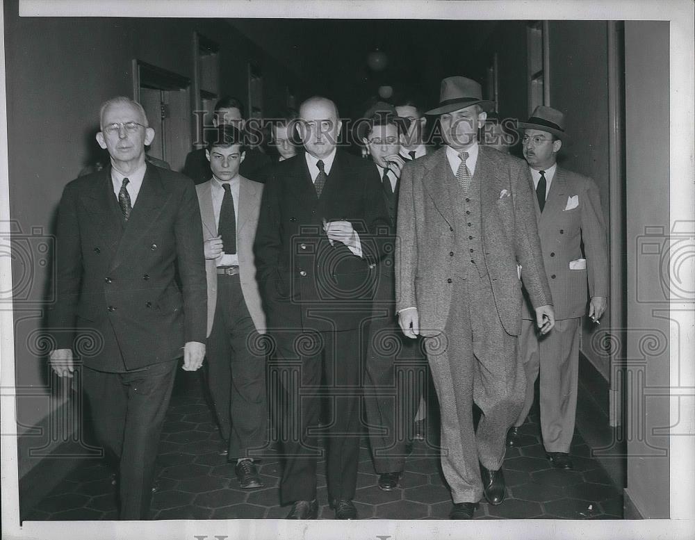 1946 Press Photo Federal Conciliators Paul Fuller & Edward McGrady - nea35946 - Historic Images