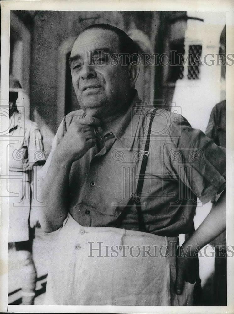 1943 Press Photo Desario Birancati Former VP Of Catania Sicily - nea37987 - Historic Images