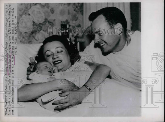 1959 Press Photo Johnny Rutherford John Day Rutherford and wife Martha Jo - Historic Images
