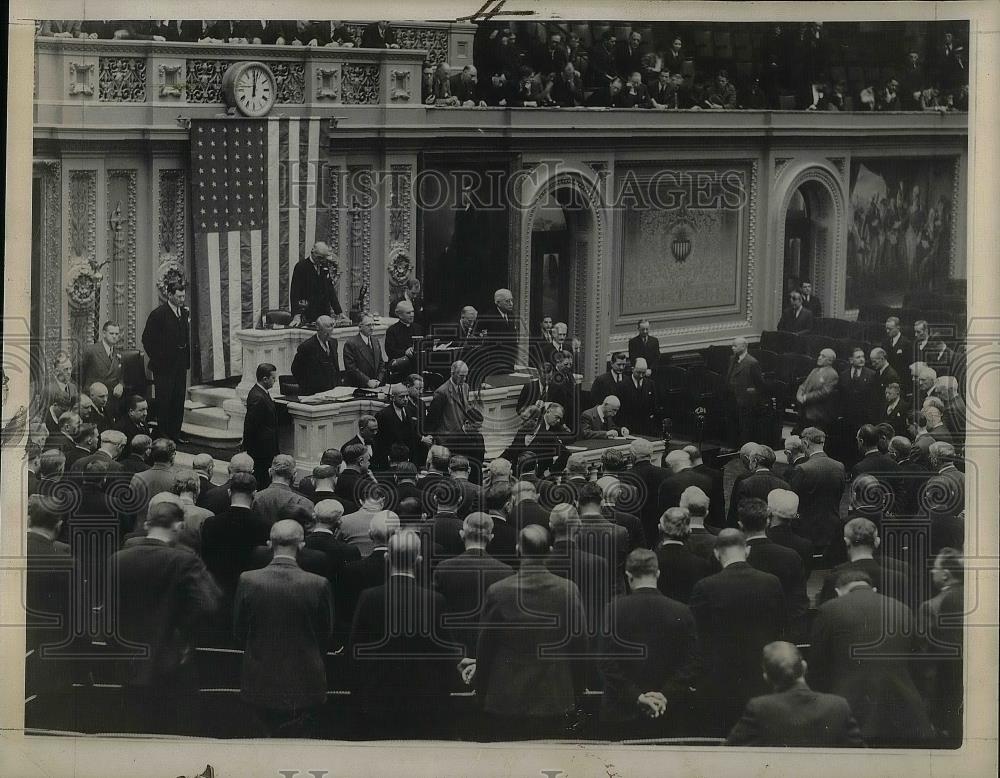 1936 Press Photo U.S. Congress Meeting - nea38395 - Historic Images