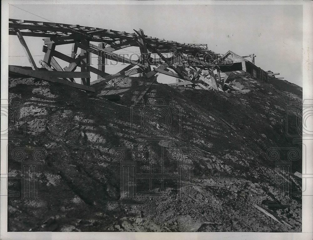 1932 Press Photo Scene form Indiana Coal Strike. - nea35932 - Historic Images