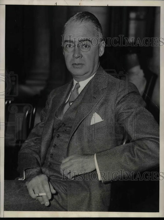 1933 Press Photo Robert O. Hayward, Vice President of Dillon Read & Company - Historic Images
