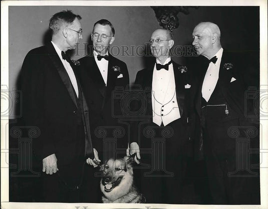 1941 Press Photo New York University Secretary Dr. Charles N. Waldron - Historic Images
