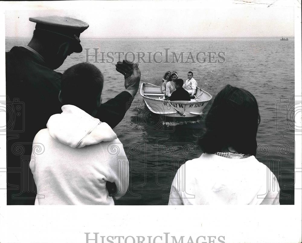 1965 Press Photo New York Junior Skippers During Seamanships Classes - nea42303 - Historic Images