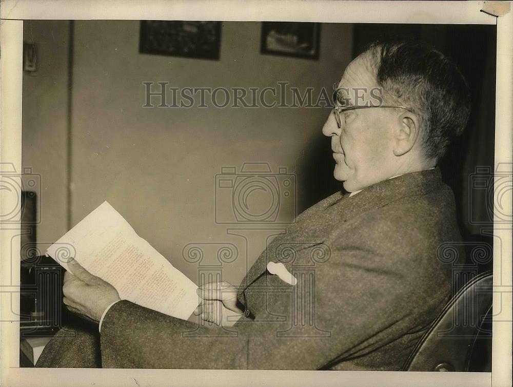 1940 Press Photo House Speaker, William Bankhead - nea35154 - Historic Images