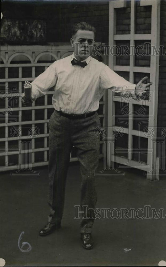 1918 Press Photo Geo A. Schneider Cleveland Ohio - nea40692 - Historic Images