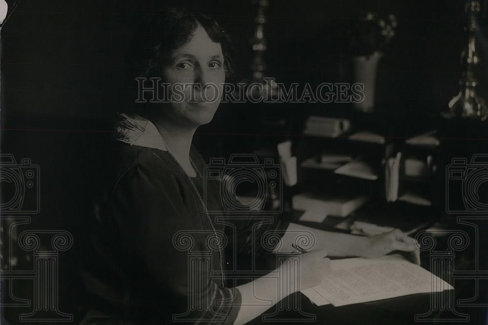 1921 Press Photo Mrs. Homer Hock, wife of Rep. Hock of Kansas - nea38318 - Historic Images