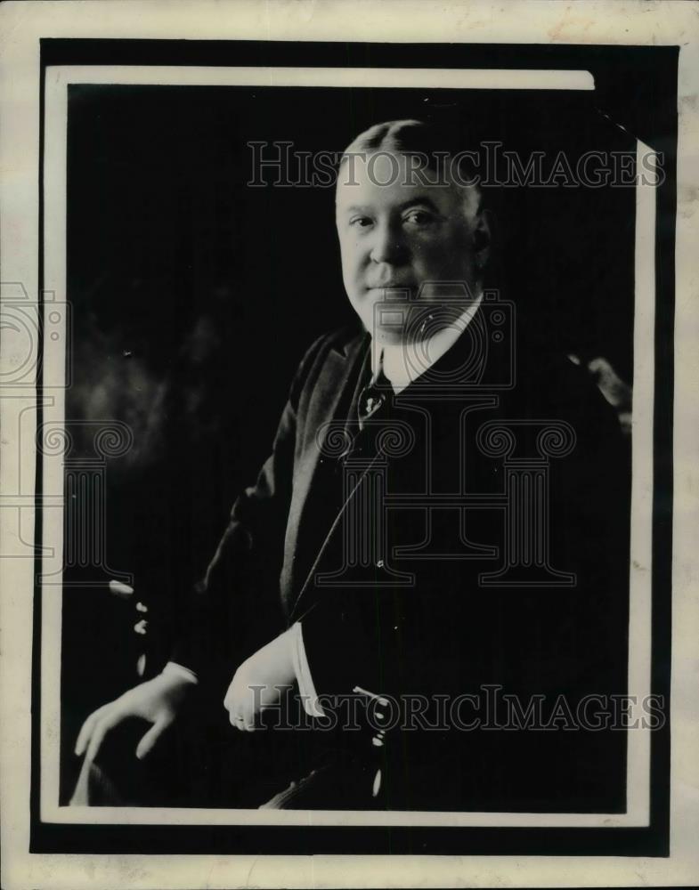 1929 Press Photo W.C. State, Chief Engineer Goodyear T. Ralbu - nea37594 - Historic Images