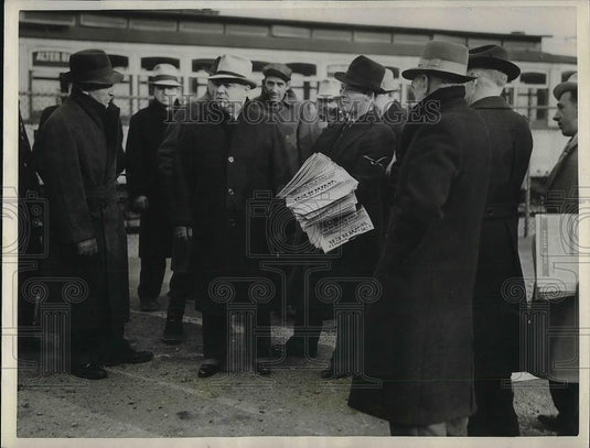 1957 Press Photo Chief Carl Brooks Ford Plant - nea38159 - Historic Images